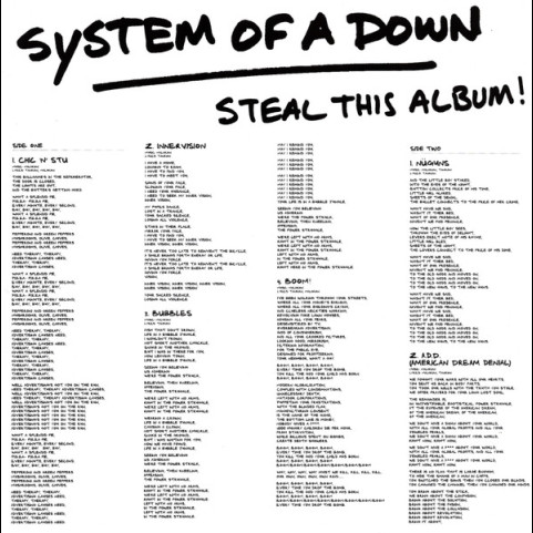 System Of A Down - Steal This Album! (2018) [2LP]