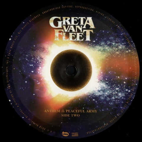 Greta Van Fleet - Anthem Of The Peaceful Army (2018) [1LP]