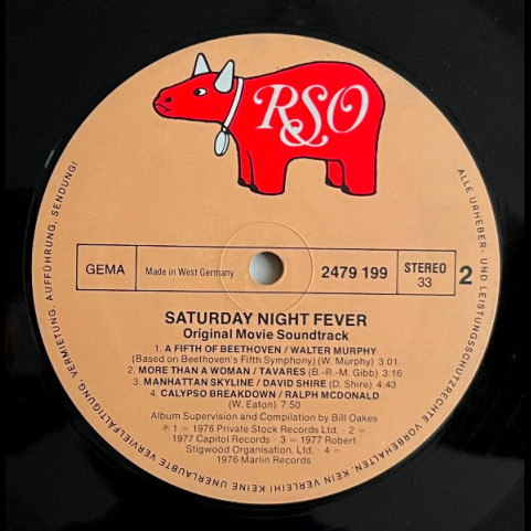 Various - Saturday Night Fever (The Original Movie Sound Track) (1977) [2LP]