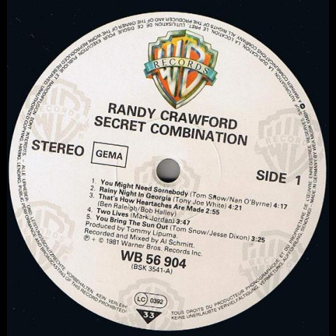 Randy Crawford - Secret Combination [1LP]