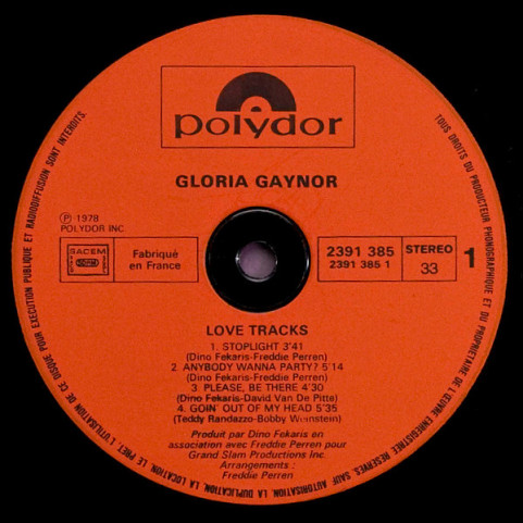 Gloria Gaynor - Love Tracks (1979) [1LP]