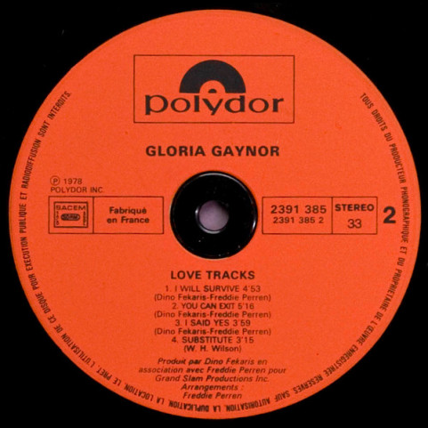 Gloria Gaynor - Love Tracks (1979) [1LP]