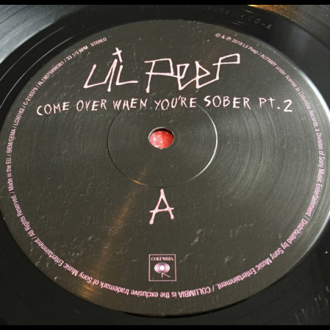 Lil Peep - Come Over When You're Sober, Pt. 2 (2018) [1LP]