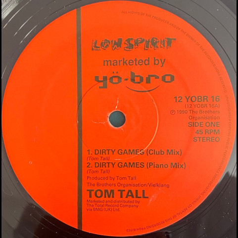 Tom Tall - Dirty Games (1991) [12"]