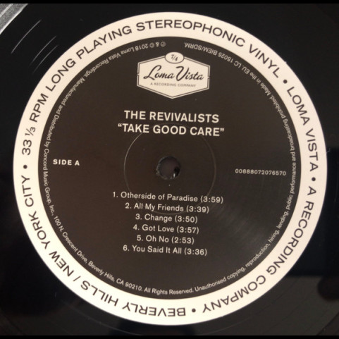 Revivalists, The - Take Good Care (2018) [1LP]