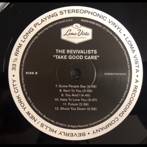 Revivalists, The - Take Good Care (2018) [1LP]