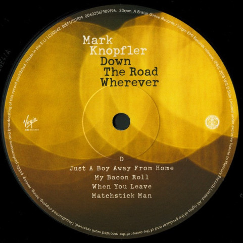 Mark Knopfler - Down The Road Wherever (2018) [2LP]