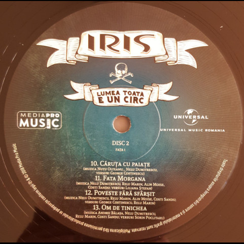 Iris (16) - Lumea Toată E Un Circ (2018) [2LP]