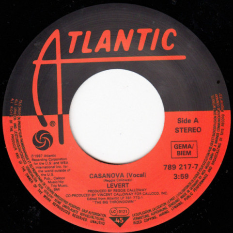 LeVert - Casanova (1987) [7"]