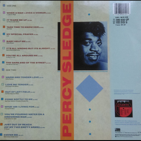 Percy Sledge - The Ultimate Collection - When A Man Loves A Woman (1987) [1LP]