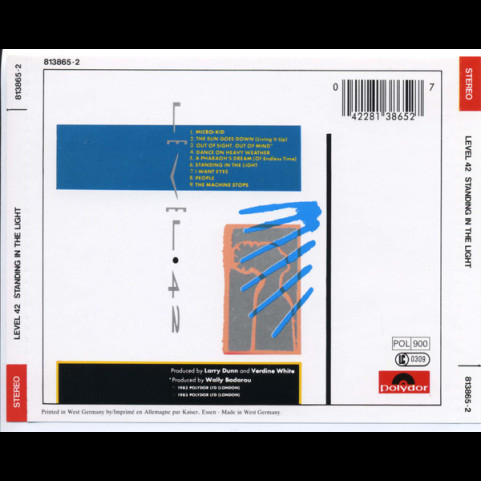 Level 42 - Standing In The Light [1CD]