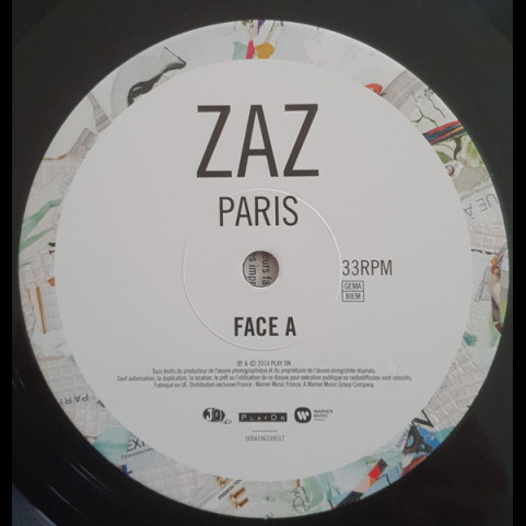 Zaz - Paris (2018) [2LP]
