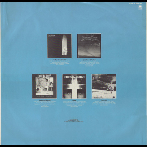 Chris de Burgh - Best Moves (1981) [1LP]