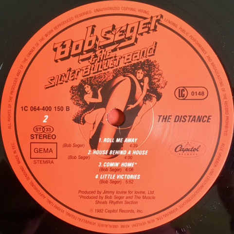 Bob Seger And The Silver Bullet Band - The Distance (1982) [1LP]