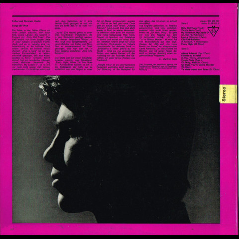 Esther & Abi Ofarim - Songs Der Welt [1LP]