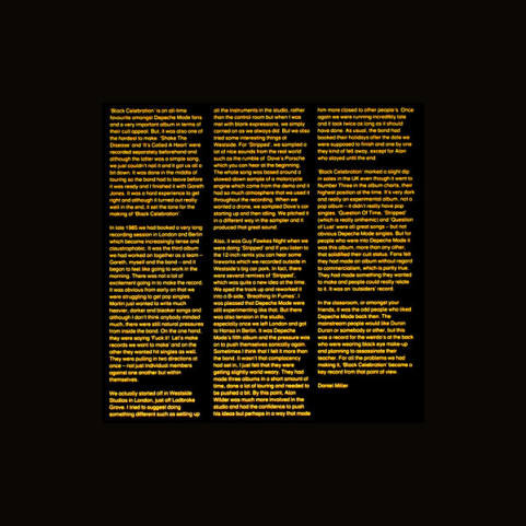 Depeche Mode - Black Celebration (2016) [1LP] 180g