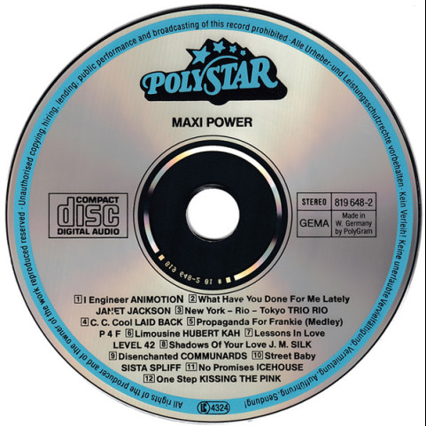 Various - Maxi Power - Hot Stuff From Ibiza (1986) [1CD]