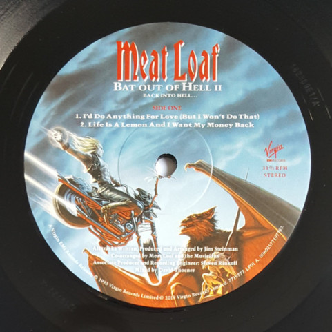Meat Loaf - Bat Out Of Hell II: Back Into Hell (2019) [2LP]
