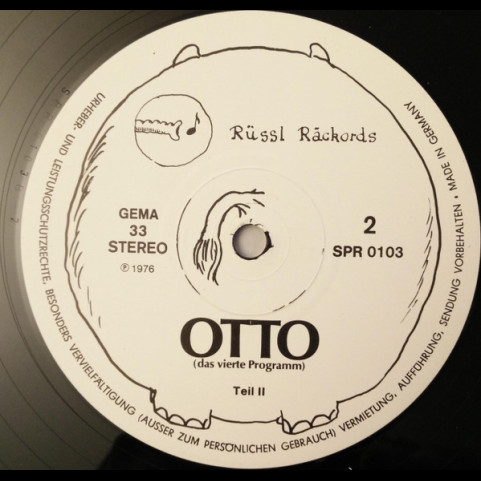 Otto Waalkes - Otto (Das Vierte Programm) (1976) [1LP]