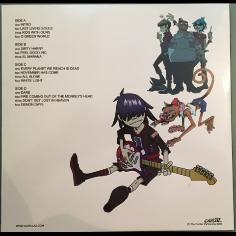 Gorillaz - Demon Days (2017) [2LP]