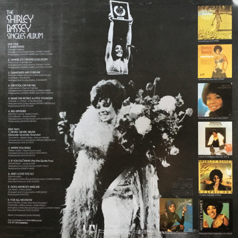 Shirley Bassey - The Shirley Bassey Singles Album (1982) [1LP]