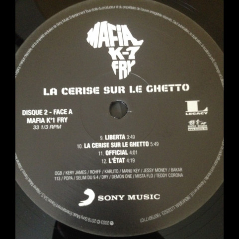 Mafia K'1 Fry - La Cerise Sur Le Ghetto (2019) [2LP]