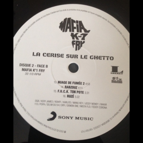 Mafia K'1 Fry - La Cerise Sur Le Ghetto (2019) [2LP]