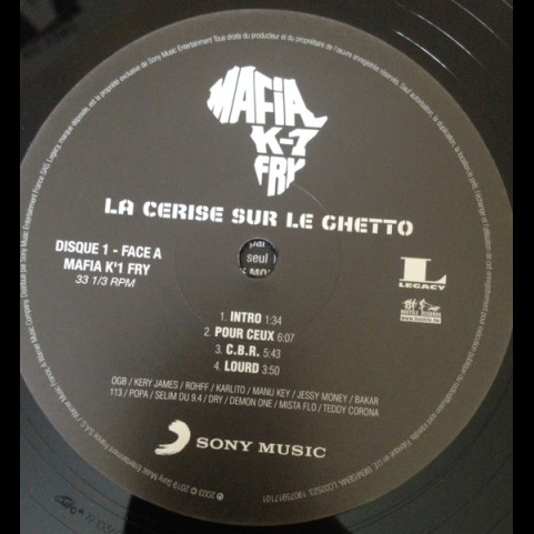 Mafia K'1 Fry - La Cerise Sur Le Ghetto (2019) [2LP]