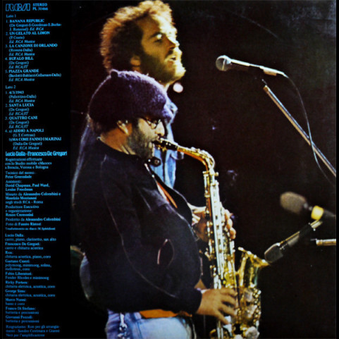 Lucio Dalla - Francesco De Gregori - Banana Republic (1979) [1LP]