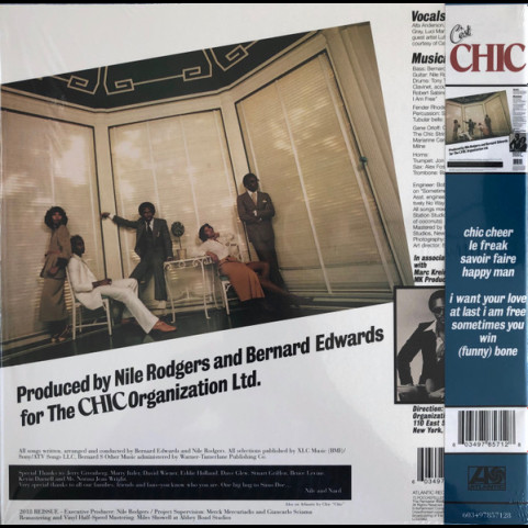 Chic - C'est Chic  (2018) [1LP] 180g