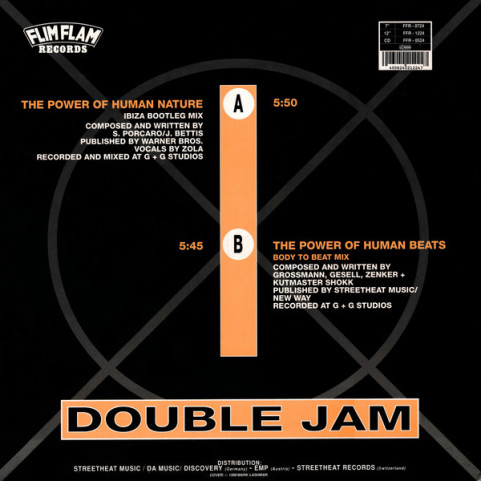 Double Jam - The Power Of Human Nature (1990) [12"]