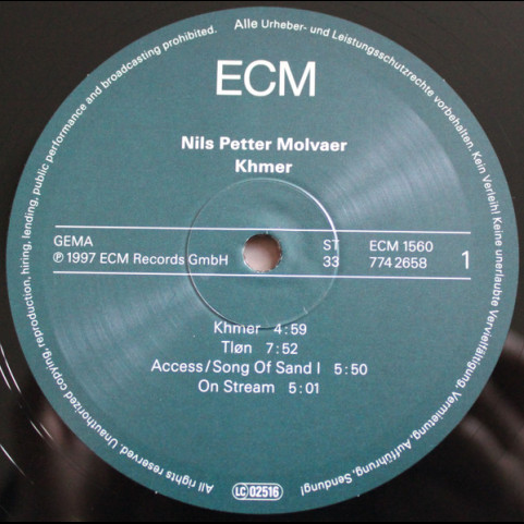 Nils Petter Molvær - Khmer (2019) [1LP] 180g