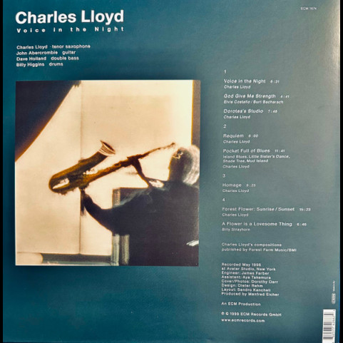 Charles Lloyd - Voice In The Night (2019) [2LP]