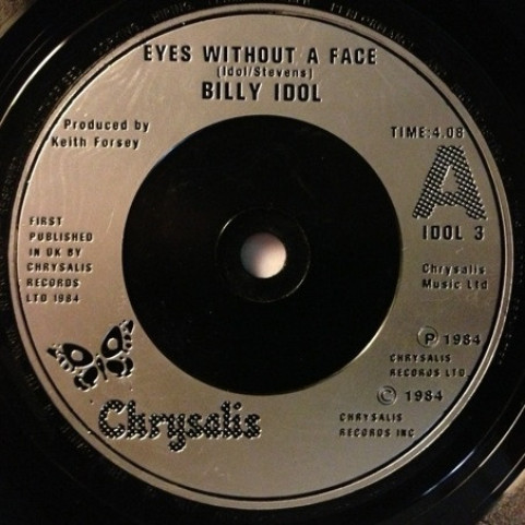 Billy Idol - Eyes Without A Face (1984) [7"]