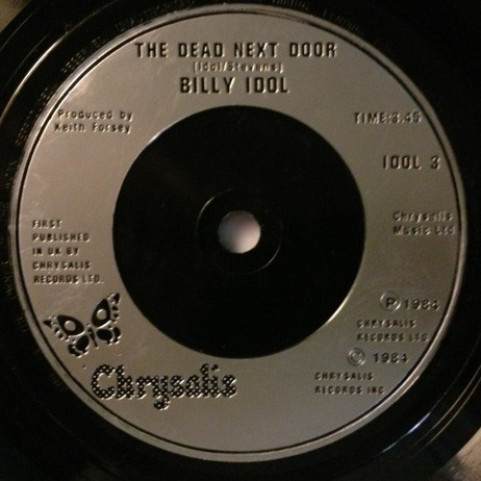 Billy Idol - Eyes Without A Face (1984) [7"]