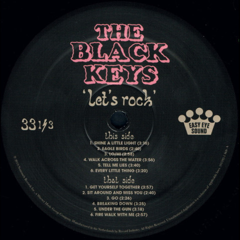 Black Keys, The - Let's Rock (2019) [1LP]