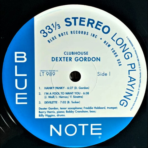 Dexter Gordon - Clubhouse (2019) [1LP] 180g