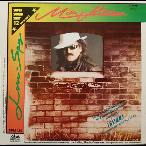 Mike Mareen - Love-Spy (1986) [12"]
