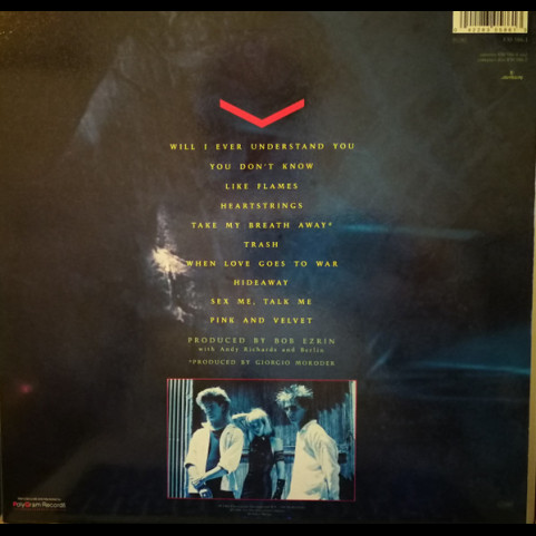Berlin - Count Three & Pray (1986) [1LP]