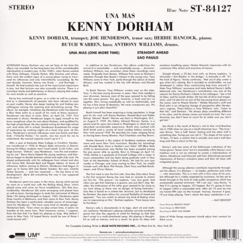 Kenny Dorham - Una Mas (One More Time) (2019) [1LP] 180g