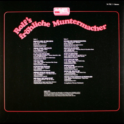 Various - Rolf's Fröhliche Muntermacher (1978) [1LP]