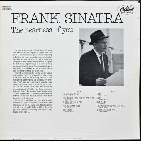 Frank Sinatra - The Nearness Of You (1967) [1LP]