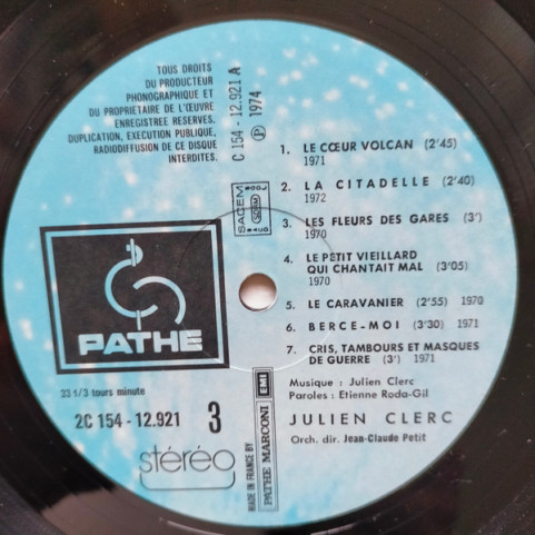 Julien Clerc - Julien [3LP]