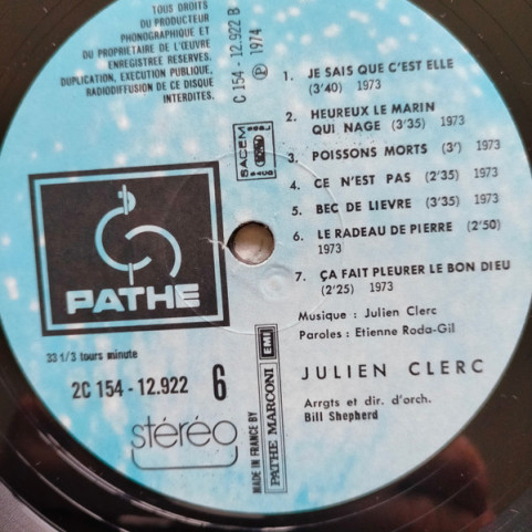 Julien Clerc - Julien [3LP]