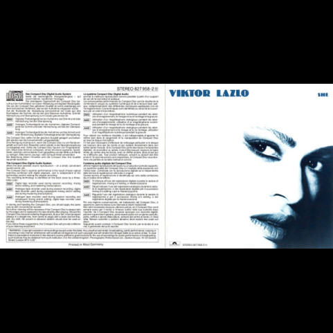 Viktor Lazlo - She [1CD]