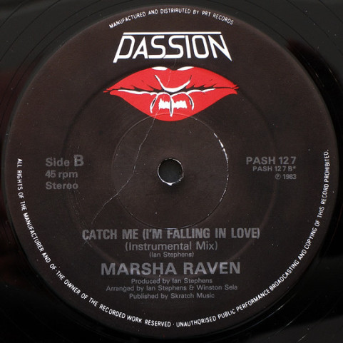 Marsha Raven - Catch Me (I'm Falling In Love) (1983) [12"]
