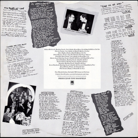 Captain Sensible - The Power Of Love (1983) [1LP]