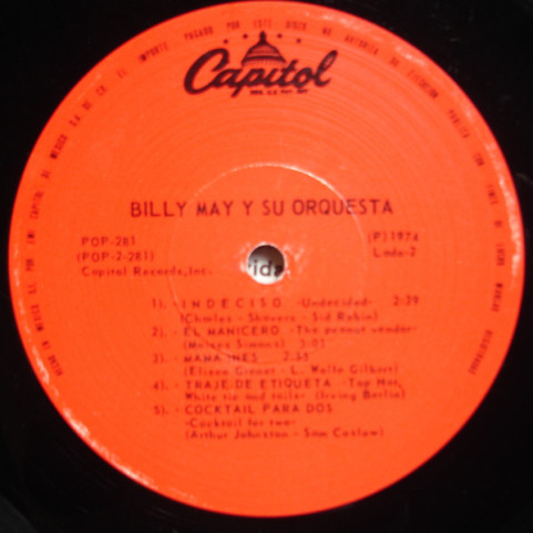Billy May - Pow! (1983) [1LP]