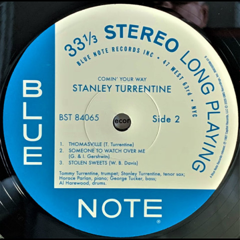 Stanley Turrentine - Comin' Your Way (2020) [1LP] 180g