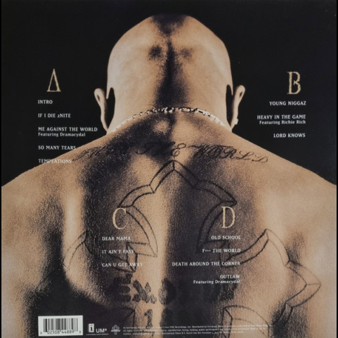 2Pac - Me Against The World (2020) [2LP] 180g